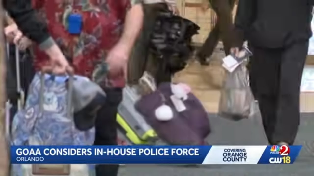 Orlando's MCO airport could get its own police department