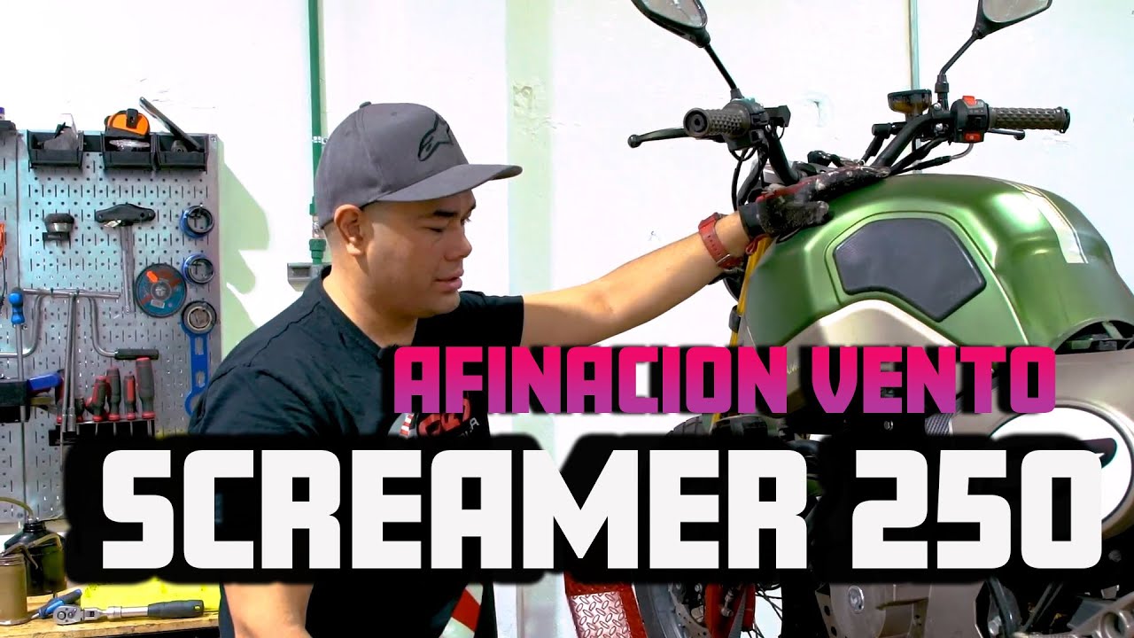 Mantenimiento Vento Screamer 250 - Afinacion de motocicleta
