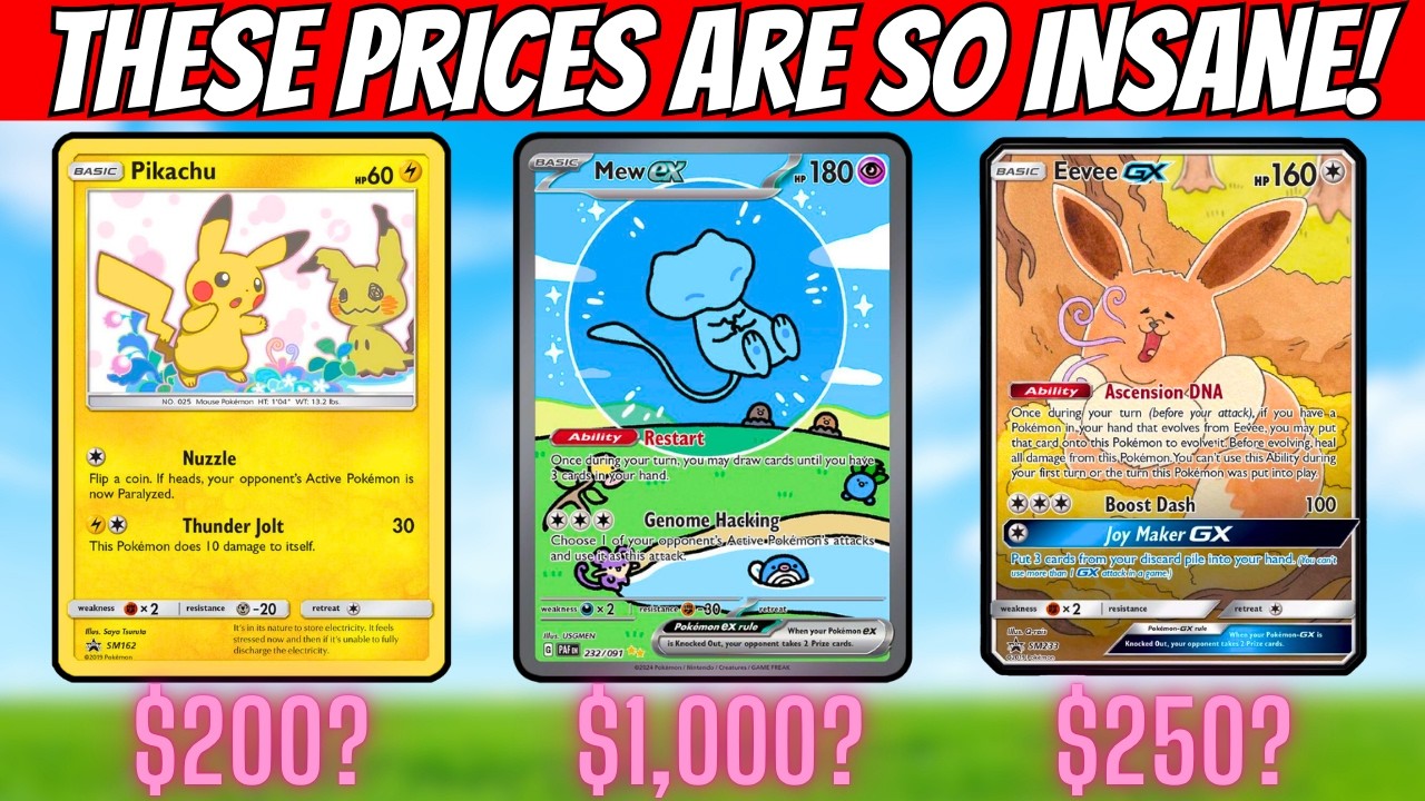 These Pokemon Cards Just Hit INSANE Price Levels
