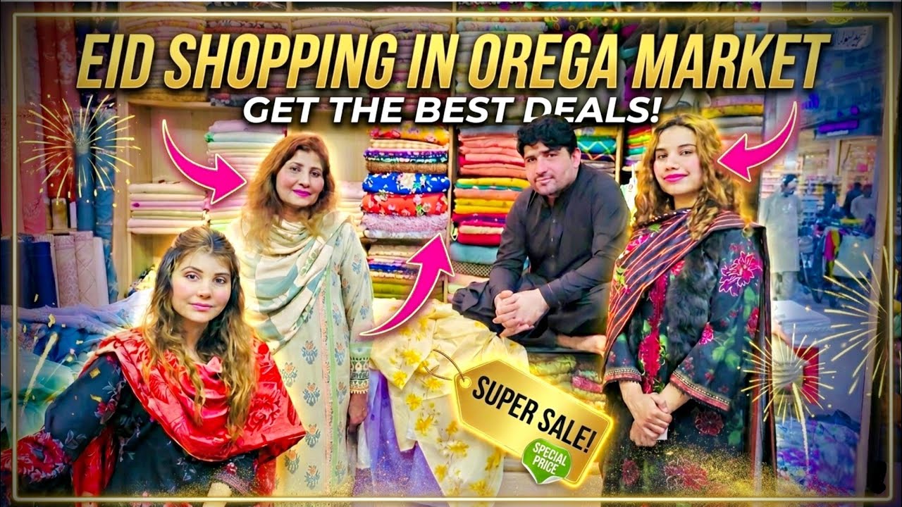 EID SHOPPING IN AURIGA MARKET 
