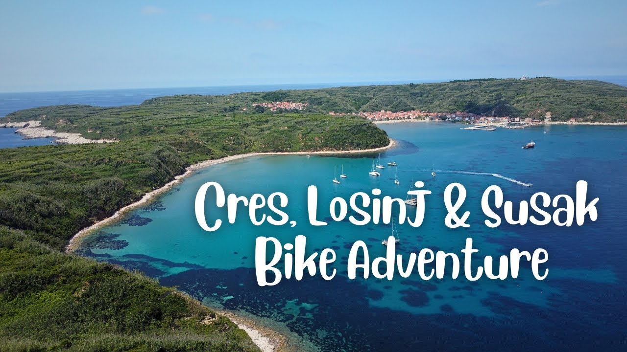 Cres, Lošinj & Susak Bike Adventure | w Drone Shots