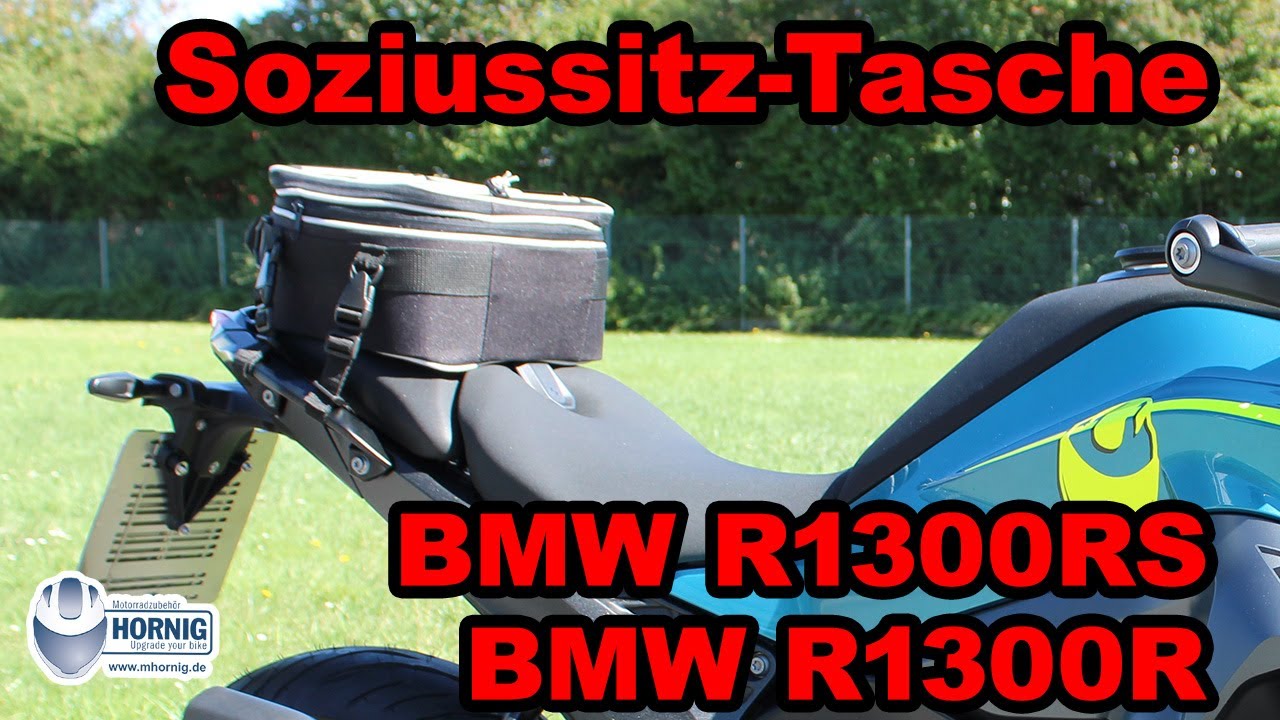 Soziussitz-Tasche für BMW R1300RS & R1300R