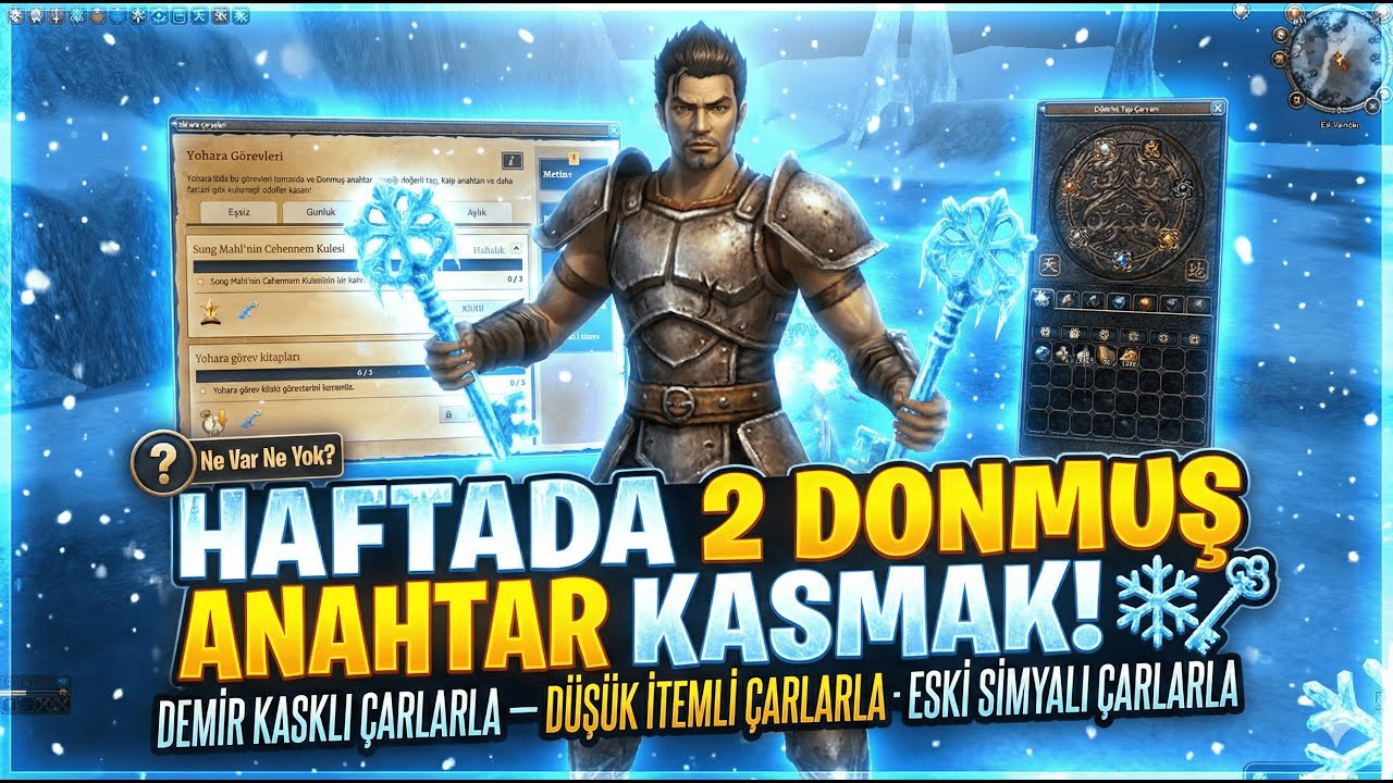 🔥 DEMİR KASKLI ÇARLARLA HAFTADA 2 DONMUŞ ANAHTAR KASMAK! ❄️🔑 Ne Var Ne Yok?