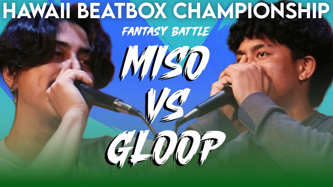 MISO против GLOOP | Чемпионат Гавайев по битбоксу 2025 | Фантазийная битва