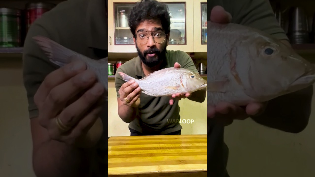 💥 Easy koduva Roast sapdalama ⁉️ koduva Fish Tawa First Time #warloop #fish