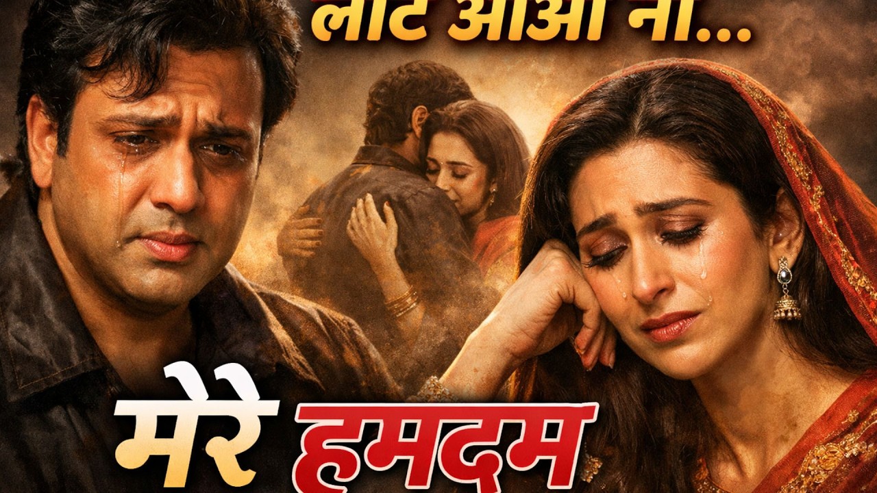 💔 **लौट आओ ना… मेरे हमदम** 💔 Bollywood song, Jhankar beats style, Hindi romantic song