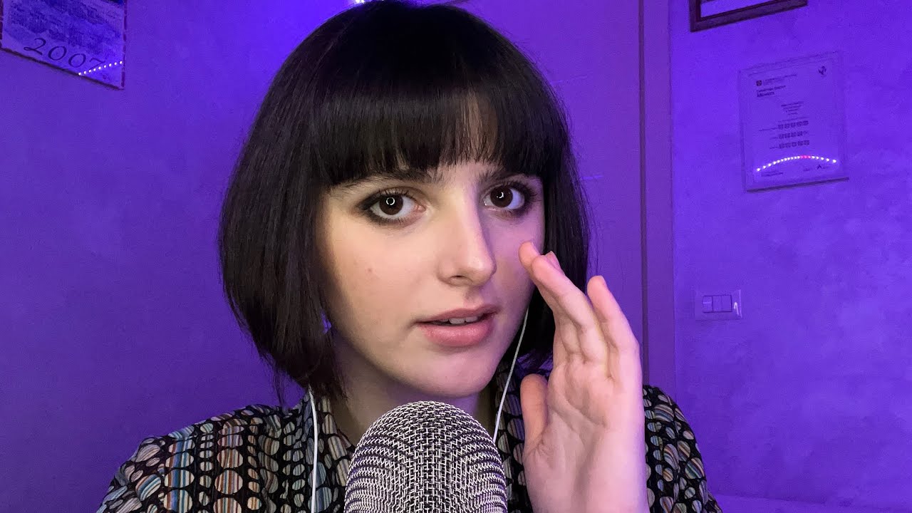 ASMR Repeating Trigger Words🤫 (close up & clicky, cupped whispers)