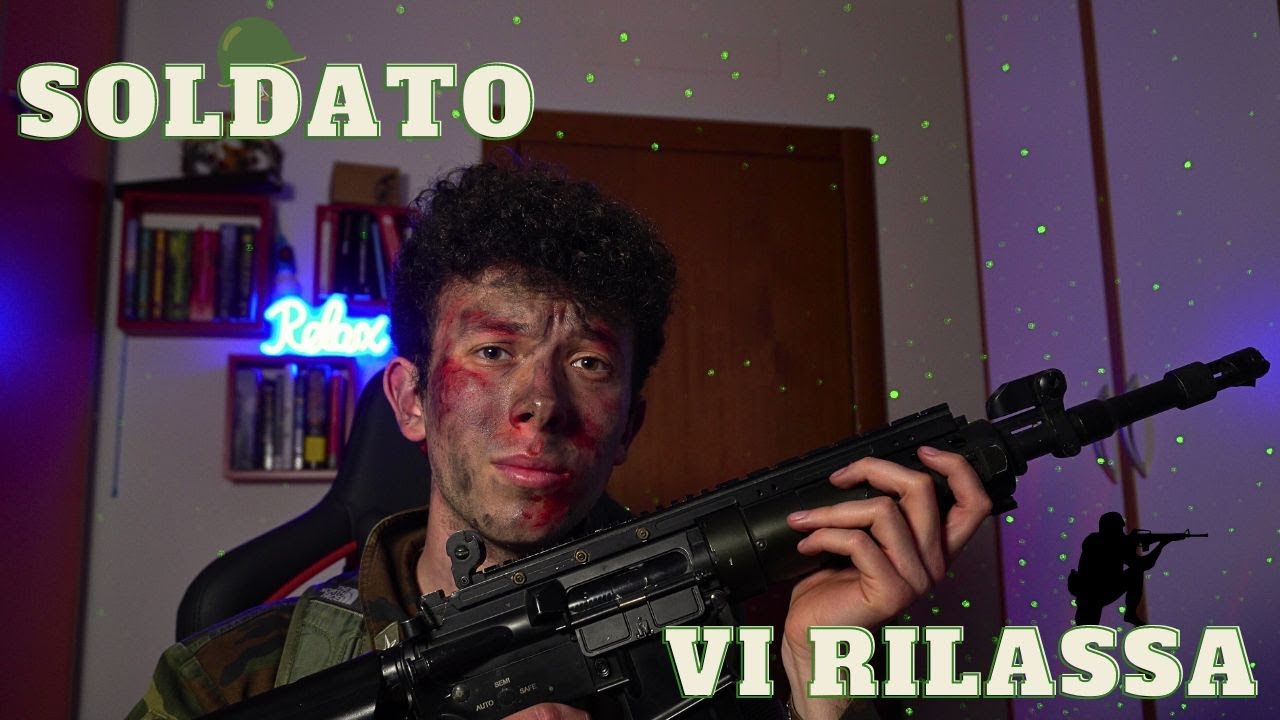 Soldato tenta di Rilassarvi 🪖| ASMR ITA
