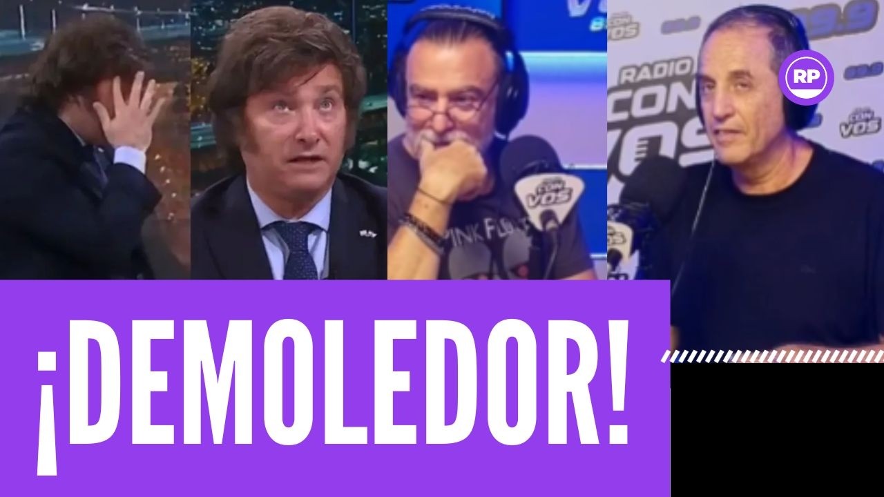 ¡DESCOMUNAL! Sietecase y Tenembaum DESTRUYEN a Milei con sus propios archivos y lo dejan en la lona