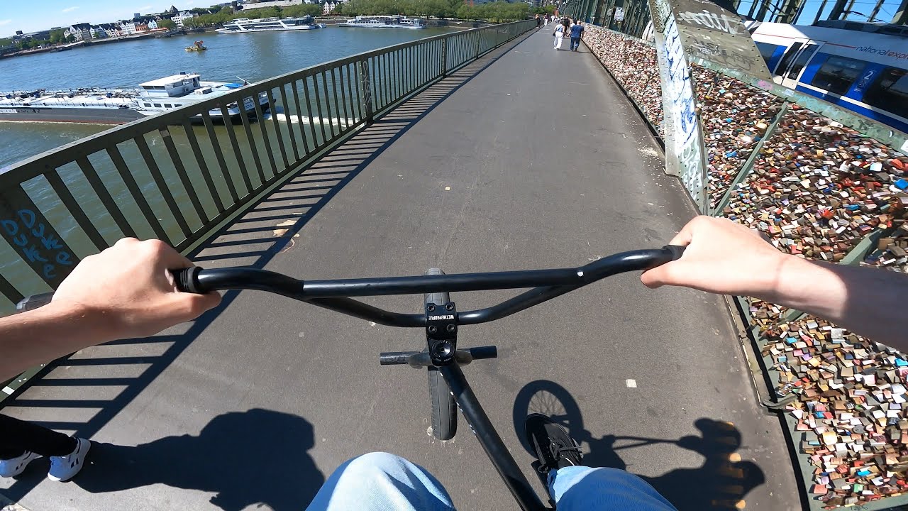 EXPLORING THE STREETS OF COLOGNE (BMX)