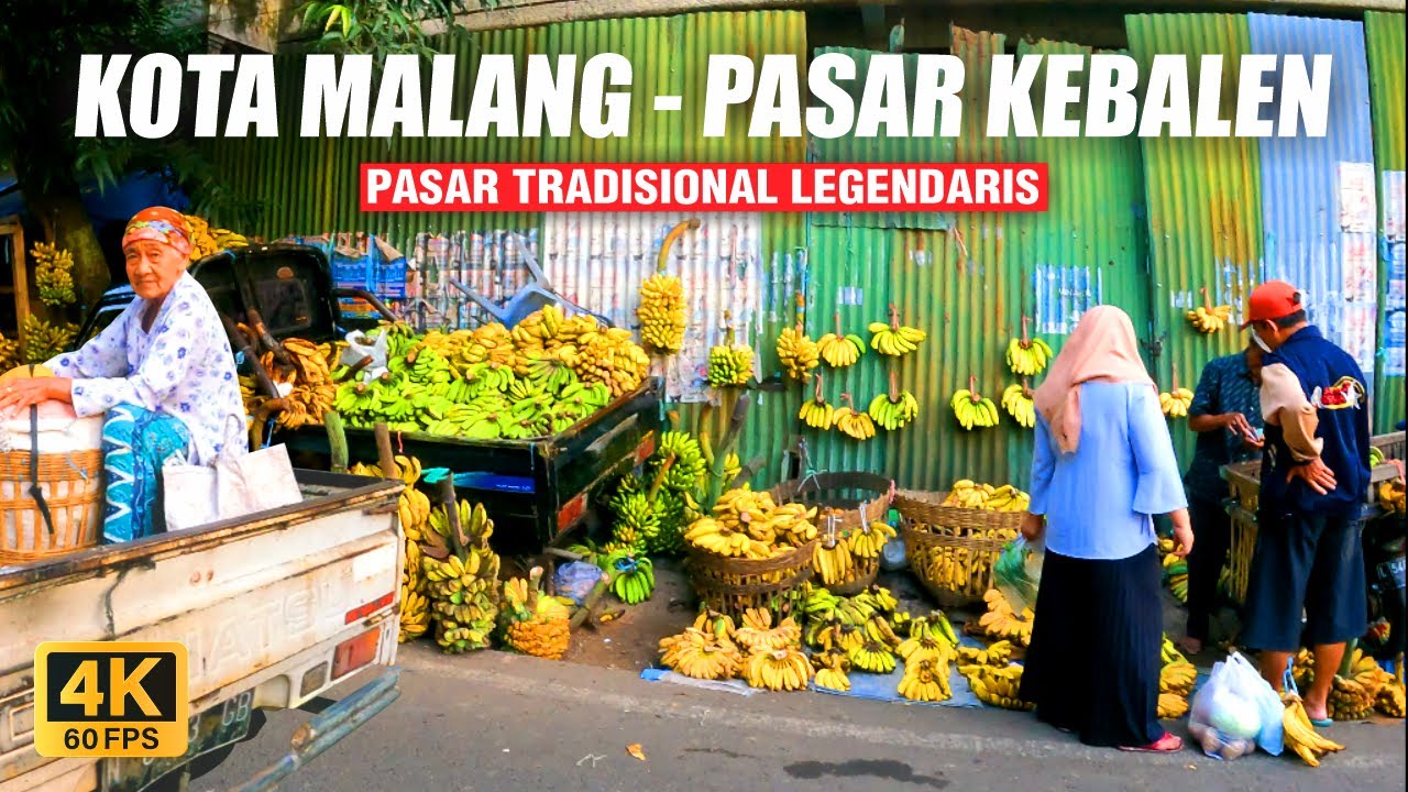 Walking Tour Pagi Hari di Pasar Kebalen Malang | Suasana Tradisional yang Hidup!