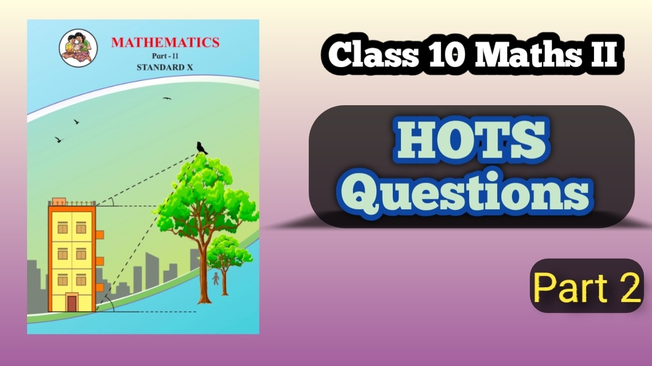 Class 10 Maths 2/HOTS Questions/Part 2/Marathon/Maharashtra State Board #class10maths