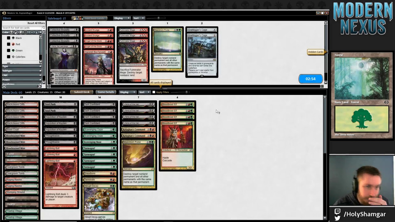 Ryand Taliaferro: Bloodbraid Jund - Round 4 vs. Mono-G Stompy