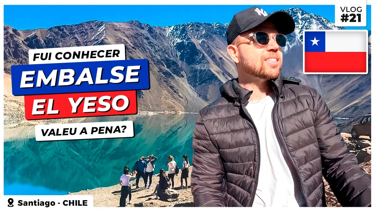 Embalse El Yeso no Verão Vale a Pena? Um dos lugares mais bonitos para conhecer no Chile 🇨🇱