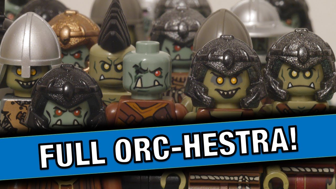 Lego Custom Orc Army. Instructions for Castle MOC, Lord of the Rings Rivendell & 10305. LOTR, CMF 24