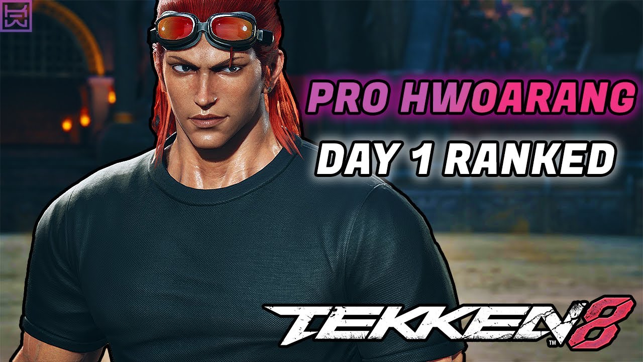 TOP LEVEL HWOARANG DAY 1 RANKED - Tekken 8