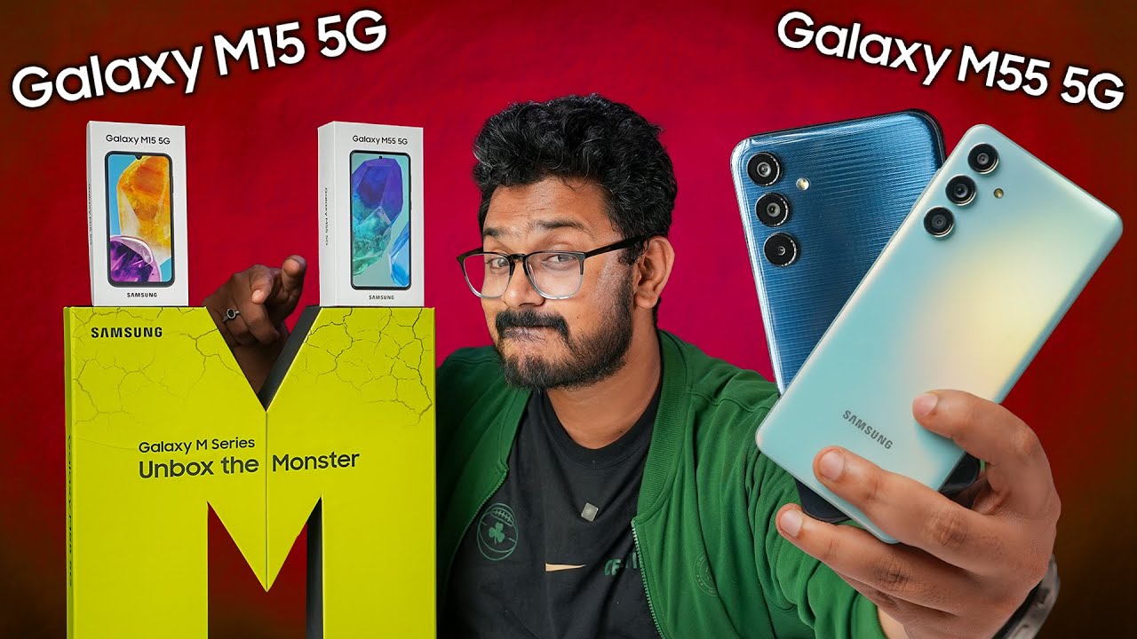 Samsung Galaxy M55 & M15 Unboxing in ಕನ್ನಡ⚡sAMOLED+ 120Hz, SD 7 Gen 1, 50MP+50MP Camera, 5000mAh+45W