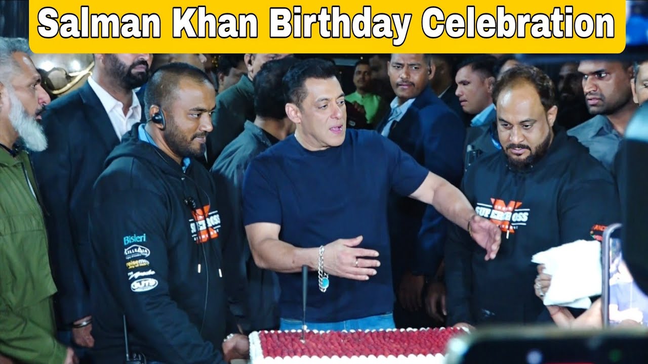 Salman Khan Birthday Celebration At Panvel Farmhouse 
