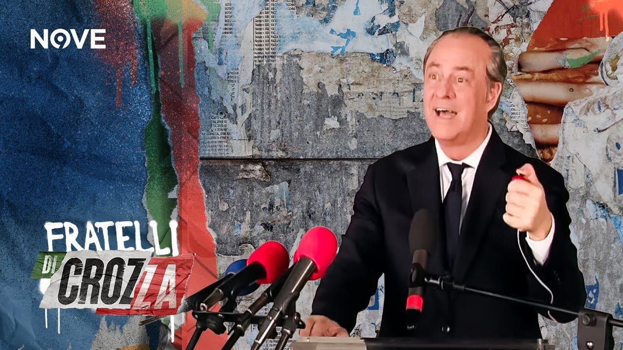 Crozza Zaia inaugura la prima pista da bob ed è tutto un programma...