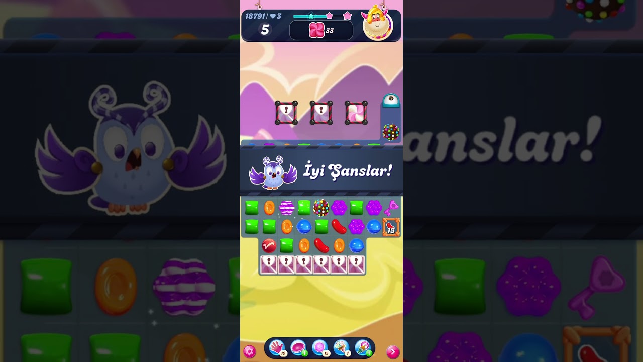 Candy Crush Level 18791 GamePlay