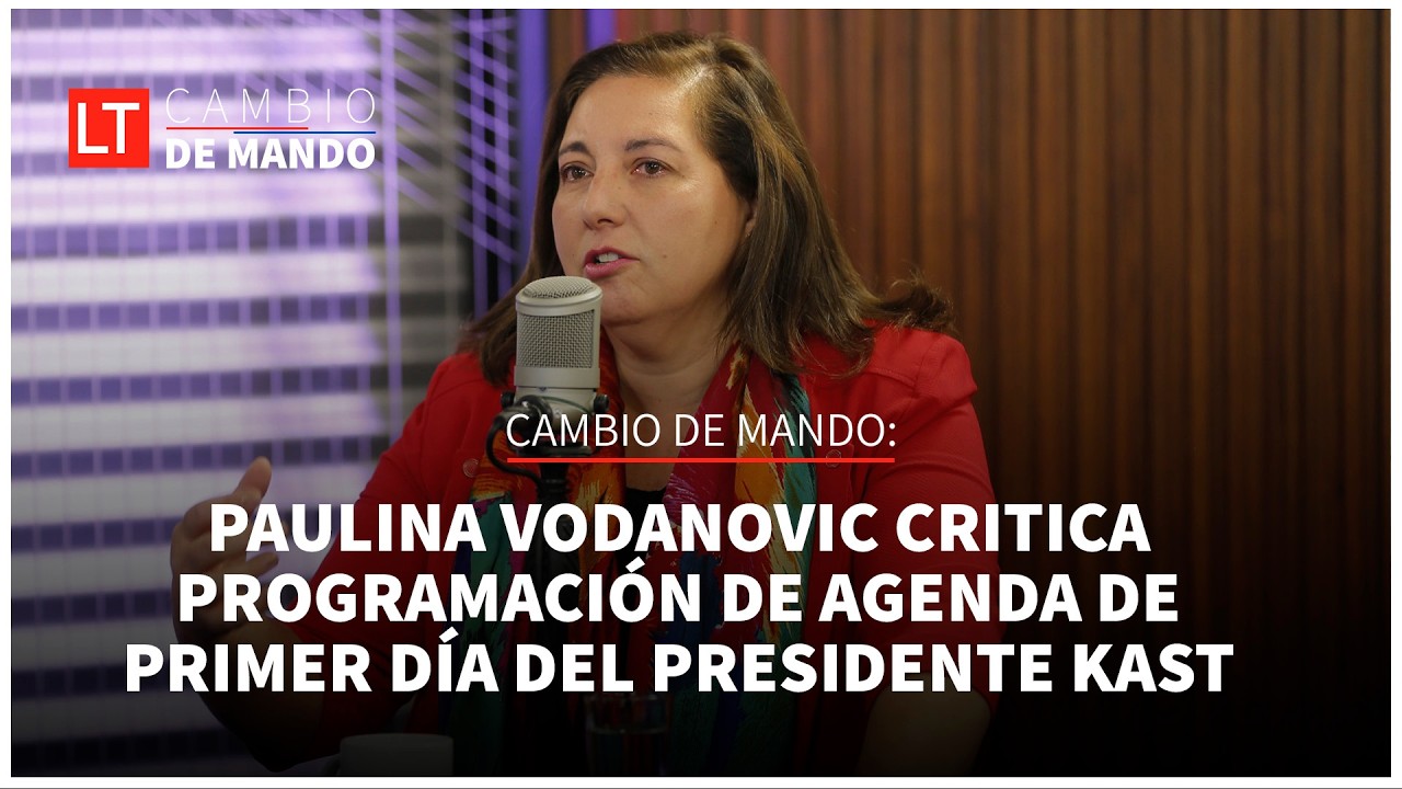 Vodanovic afirma que “la agenda de Kast fue muy mal planificada” en primer día como presidente