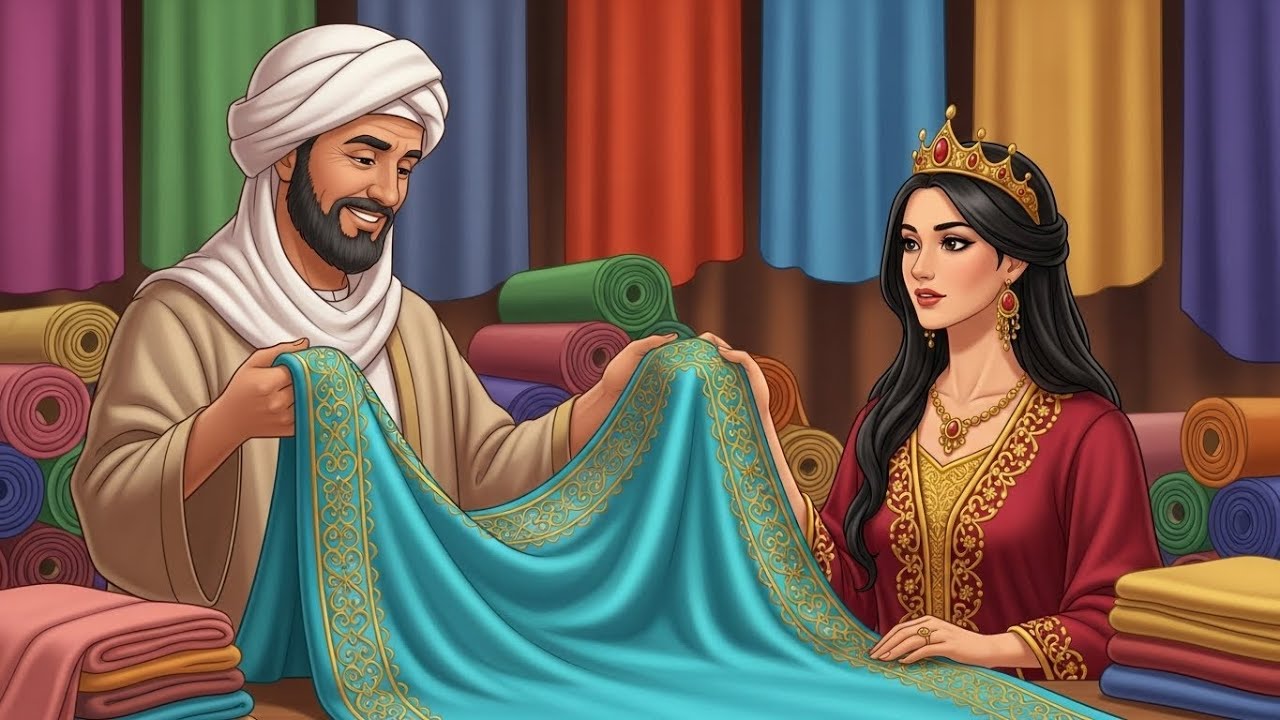 قصة بائع القماش الذي أصبح ملكا من ألسوق الاأ العرش قصة مسموعه روايه مسموعه حكايات ولا احلى #روايه