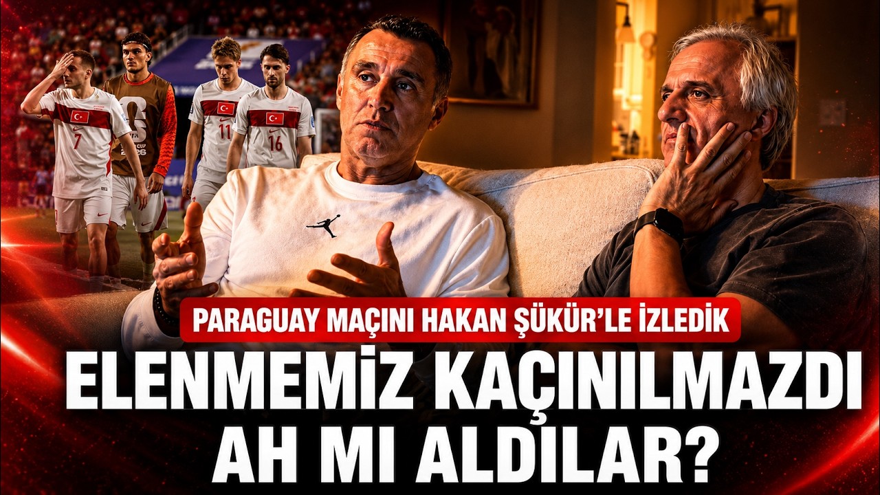 Hakan Ş&uuml;k&uuml;r'le ma&ccedil;ı izledik: Elenmemiz ka&ccedil;ınılmazdı... Ah mı aldılar? | R&Ouml;PORTAJ