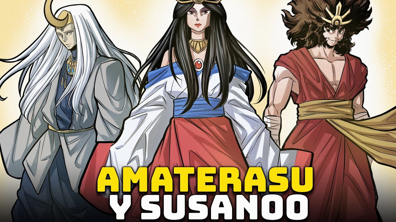 Amaterasu y Susanoo: El Mito de la Cueva y la Lucha contra el Dragón