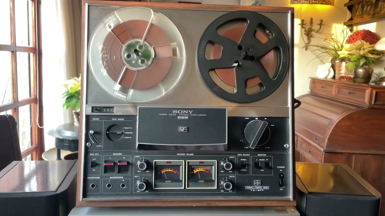 Sony TC -377 reel to reel Test