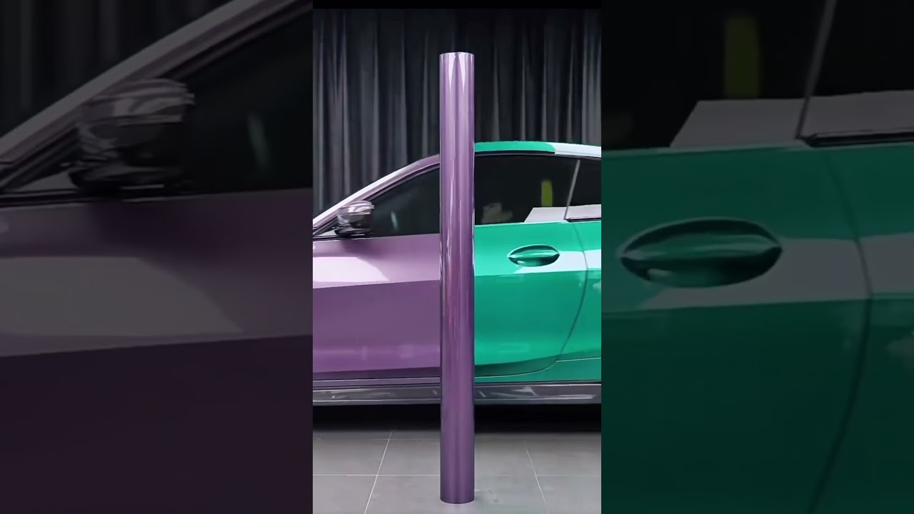 CAXVINYL Factory PET Midsummer Purple Car Wrap Install Case