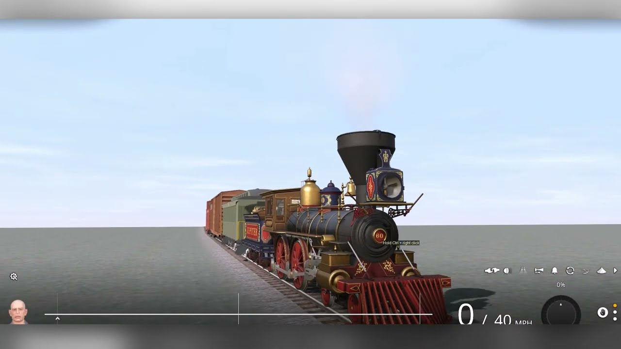 TRAINZ RAILROAD SIMULATOR - JUPITER THE TRAINZ ON THE MAP! - RIDING THE MAP!