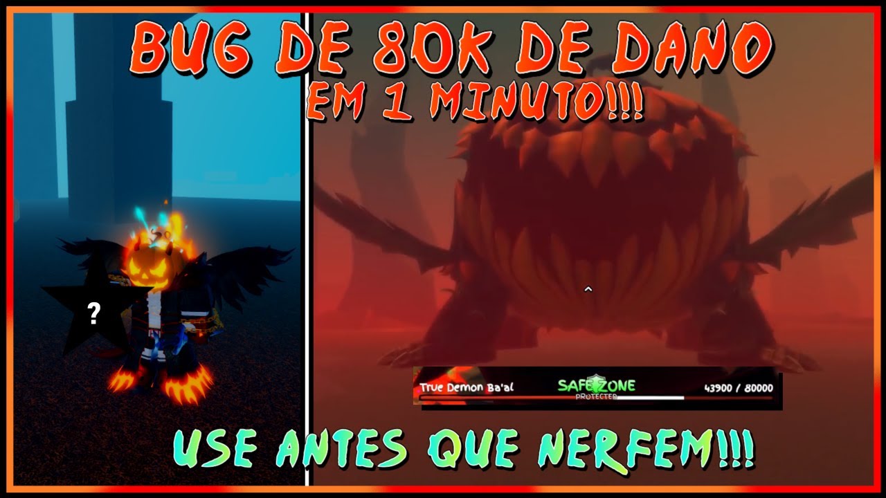 BUG 80K DE DANO EM 1 MINUTO!!! | Gpo Updates | A FORMA DEFINITIVA DE MATAR O TRUE BA'AL!!!