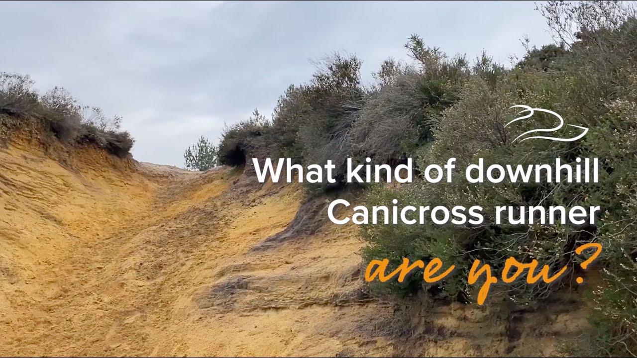 How to Canicross downhill?!