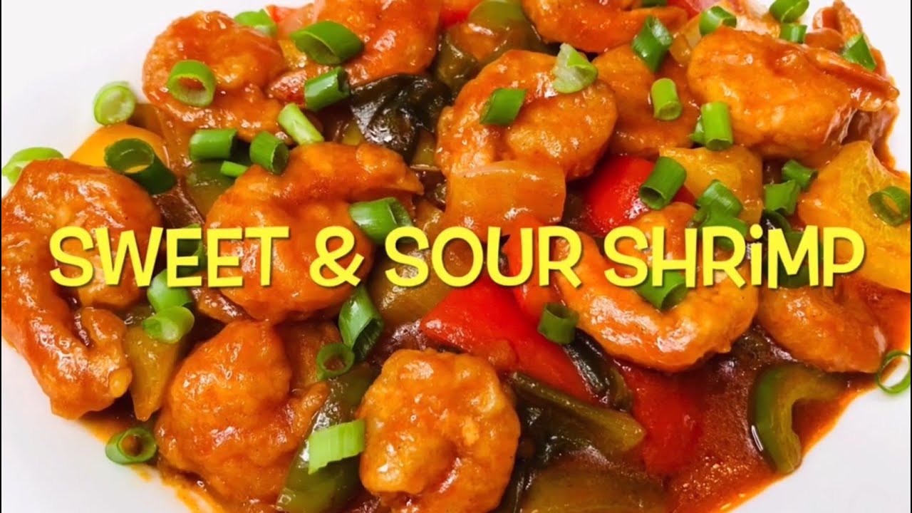 Sweet & Sour Shrimp (Hong Kong Style)