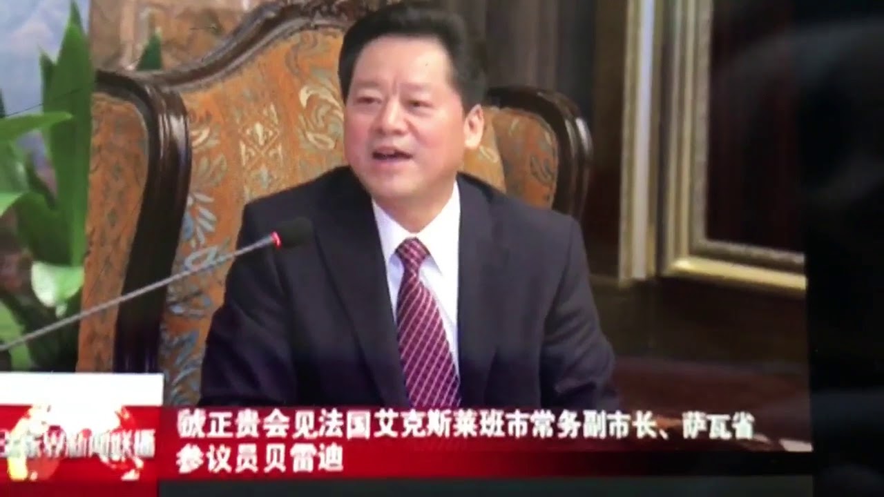 Chine le JT avec Renaud Beretti.