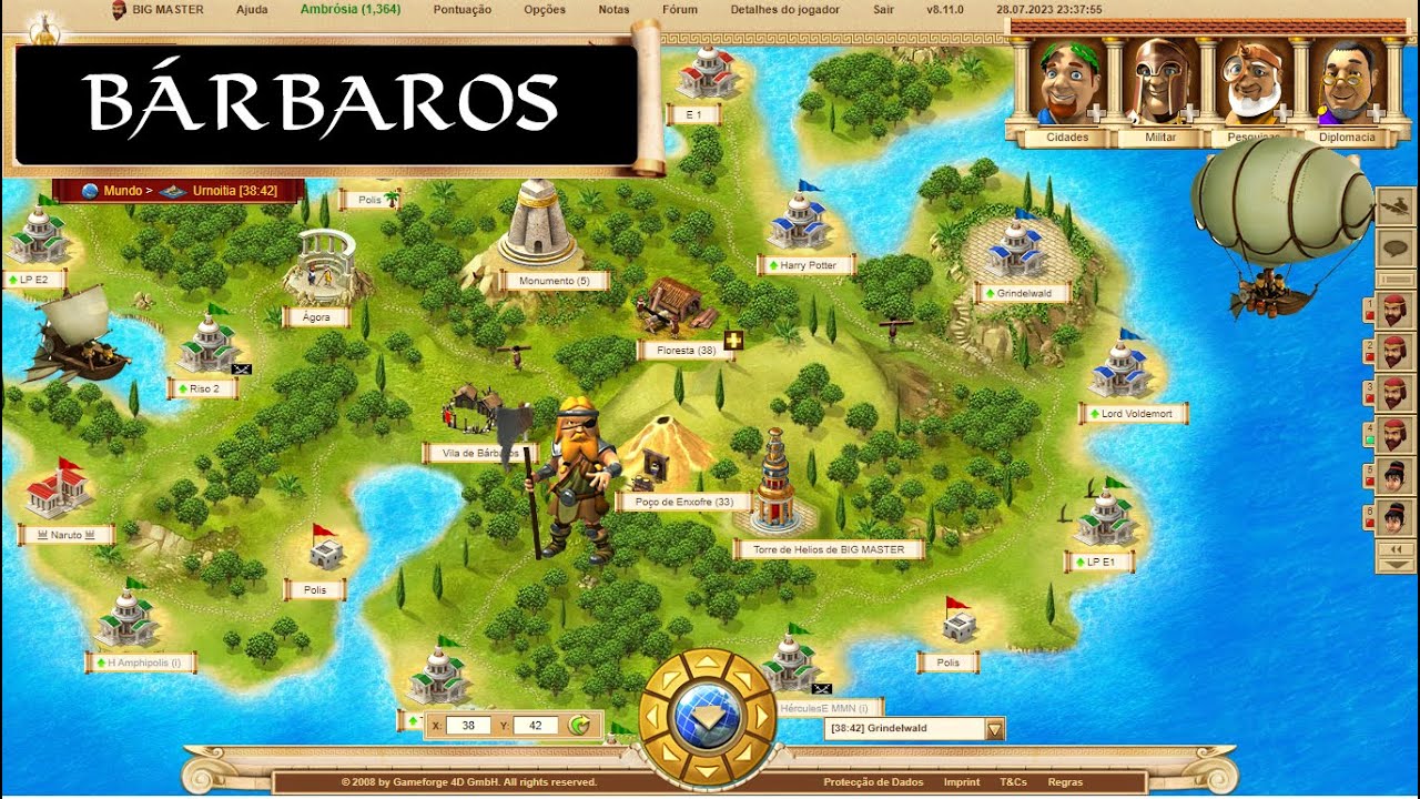 Reinos Bárbaros Ikariam