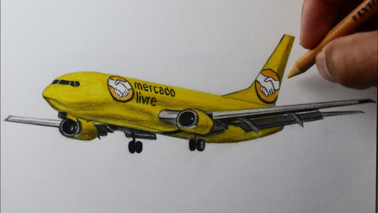 Como desenhar um Avião do Mercado Livre