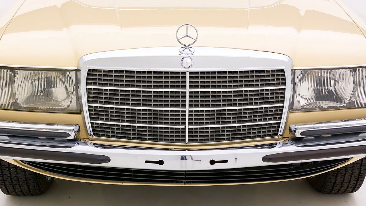 W116 Mercedes-Benz 450 SEL 6.9 legendary powerful S-class, 1977