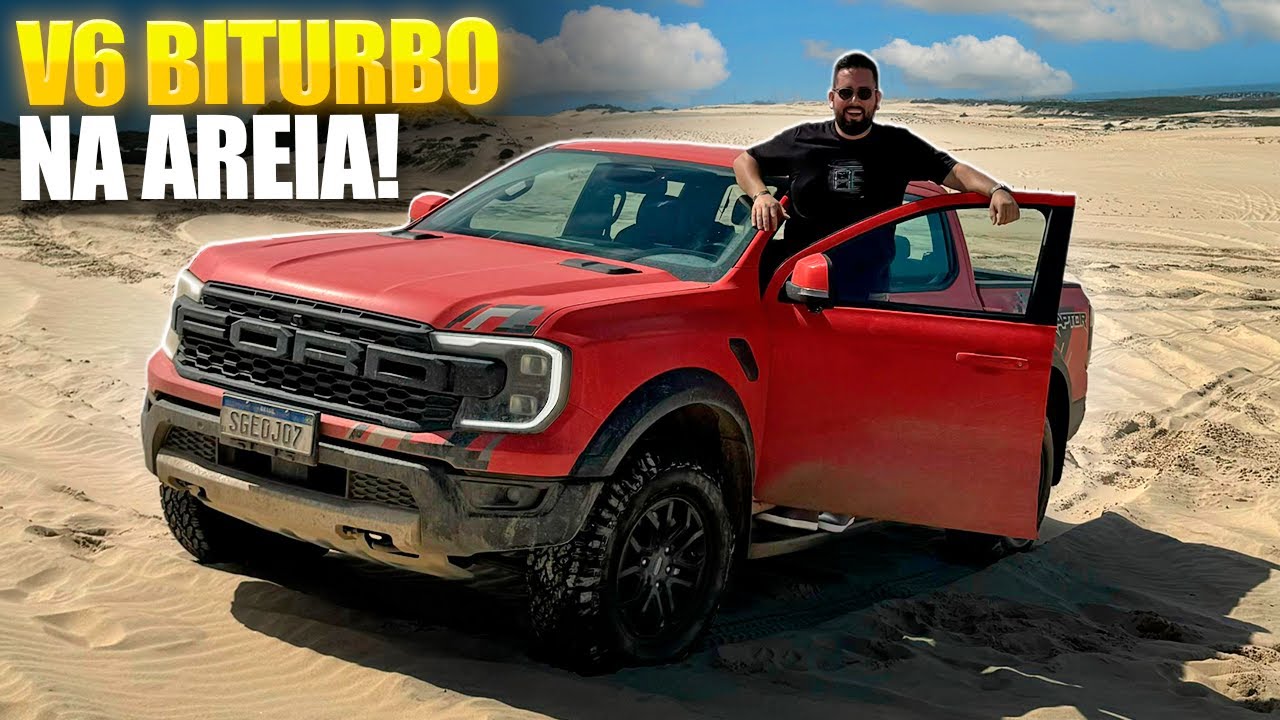 ANDAMOS DE RANGER RAPTOR NAS DUNAS DO CEARÁ!!