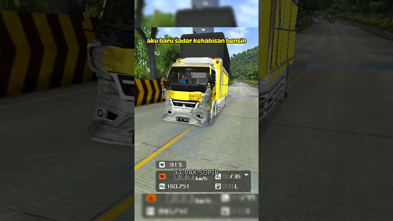 Truk Oleng aku gak kuat nanjak sampai mundur😱 #ets2 #bus #busiid