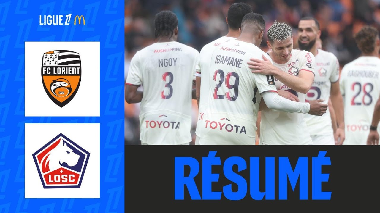 Victoire HALLUCINANTE de Lille contre Lorient | 3ème journée - Ligue 1 McDonald's 25/26