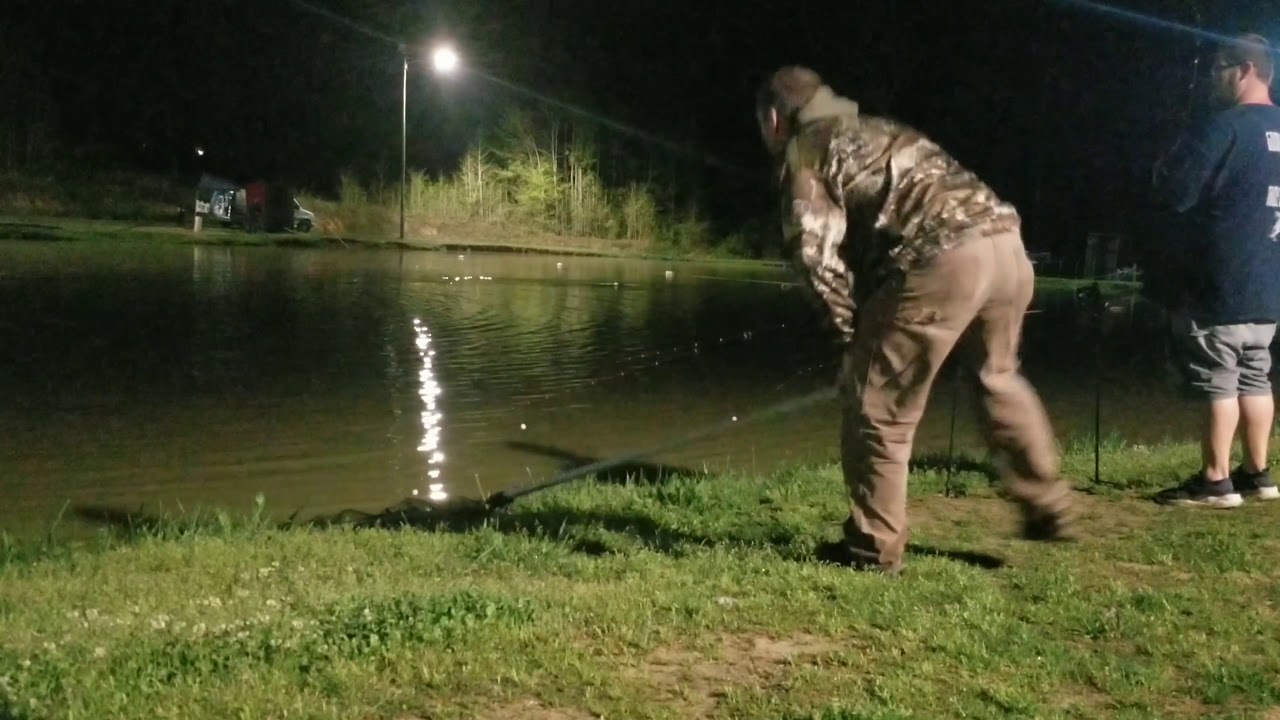 Friday night carp tournament hookers carp pond
