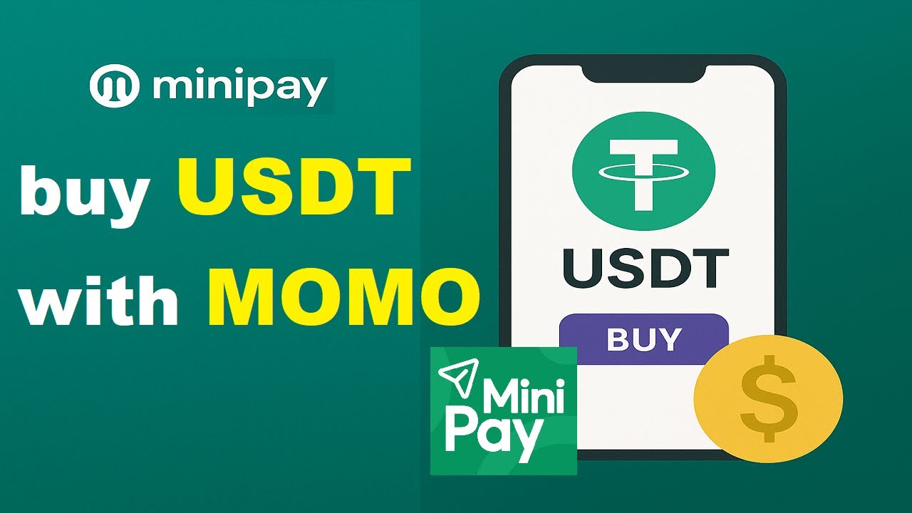 Как купить USDT через MINIPAY с помощью мобильных платежей (MOMO)