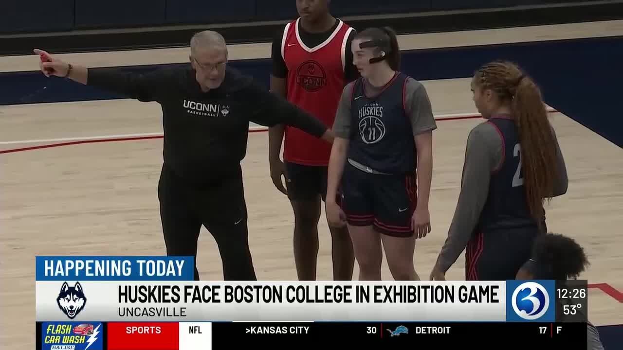 UConn women’s basketball takes on Boston College at Mohegan Sun