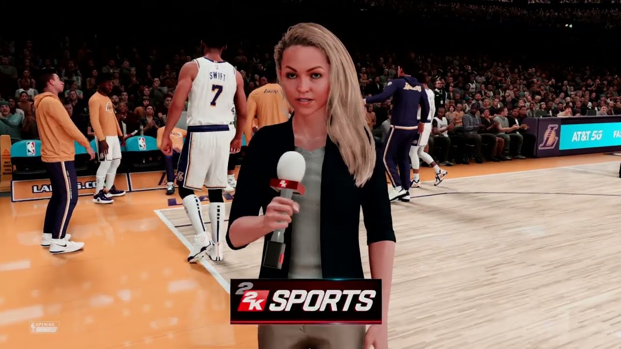 ZEE KASIDIT DOMINATES FIRST START AS A LAKER!| 2051-2052 OPENING DAY| NBA2K101