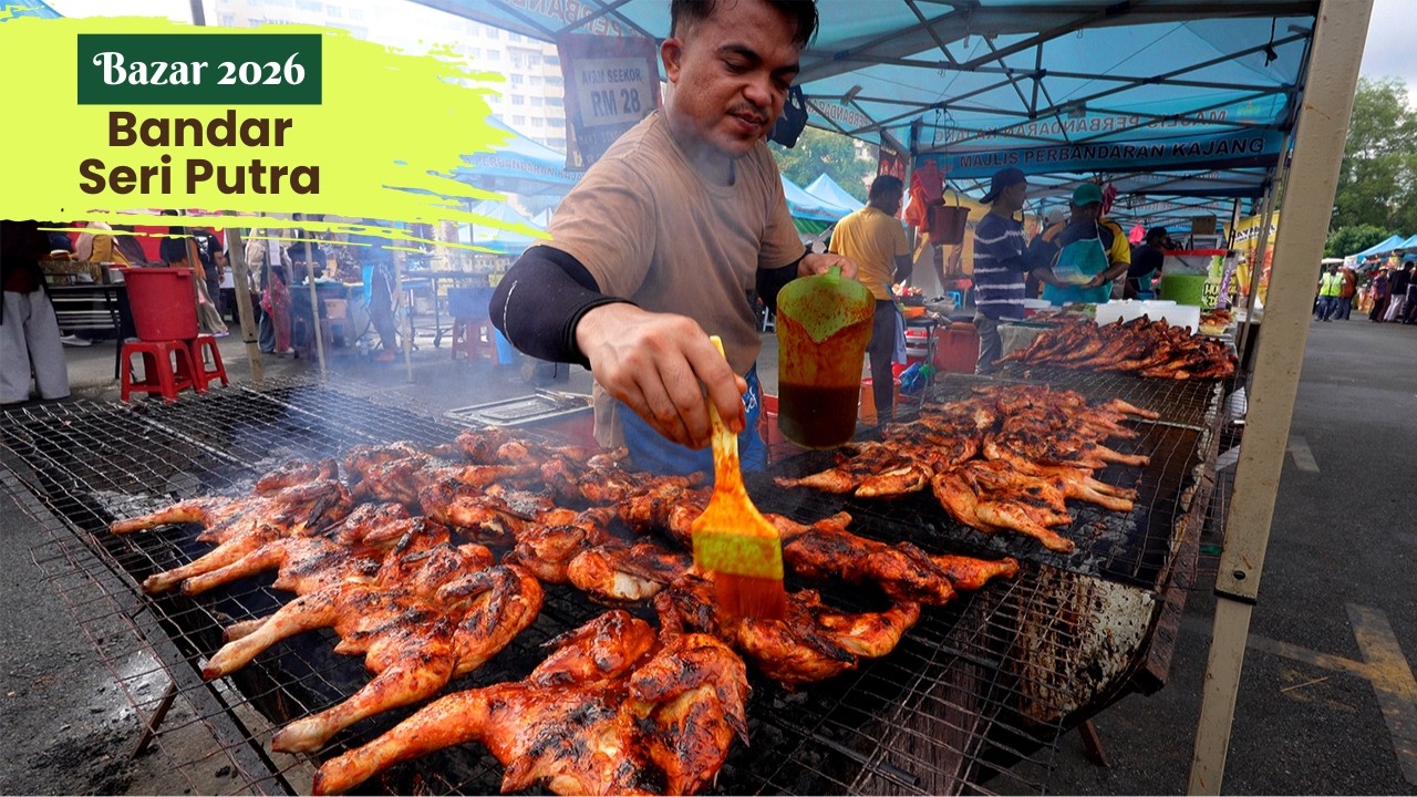 🔥 INSANE Bazar Ramadan Bandar Seri Putra 2026 🇲🇾 | MUST-Try Malaysian Street Food!