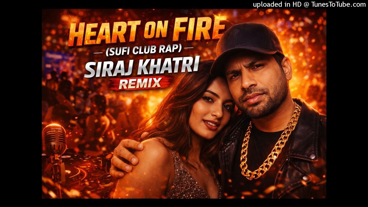 🔥 Heart on Fire (Sufi Club Rap) — Siraj Khatri Remix 🔥