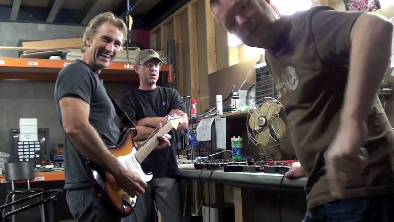 Brett Garsed visits Dvk and leaves a happy man.