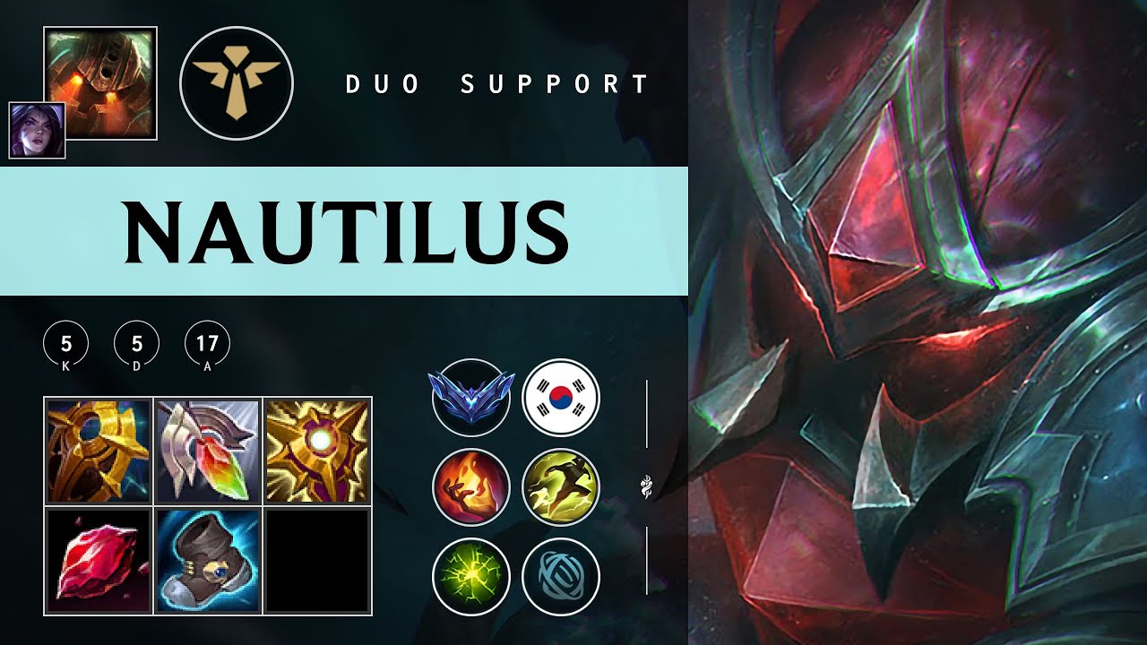 Nautilus Support vs Vel'Koz - KR Diamond Patch 25.24