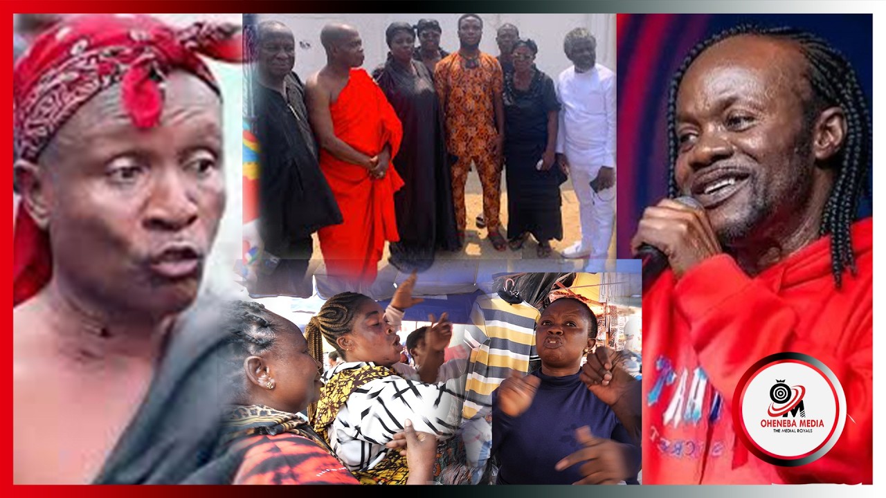 😳Oh! Kumasi Market Women F!ght Over Lumba’s Second Funeral; Drags In Odobroni & Serwaa Kuna Issues